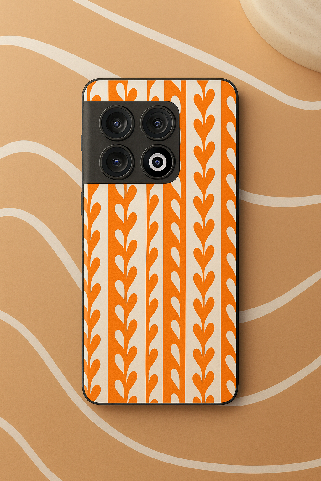 Heartvine Premium Glass Back Cover For One Plus 13, 12, 11, 10, Nord Series