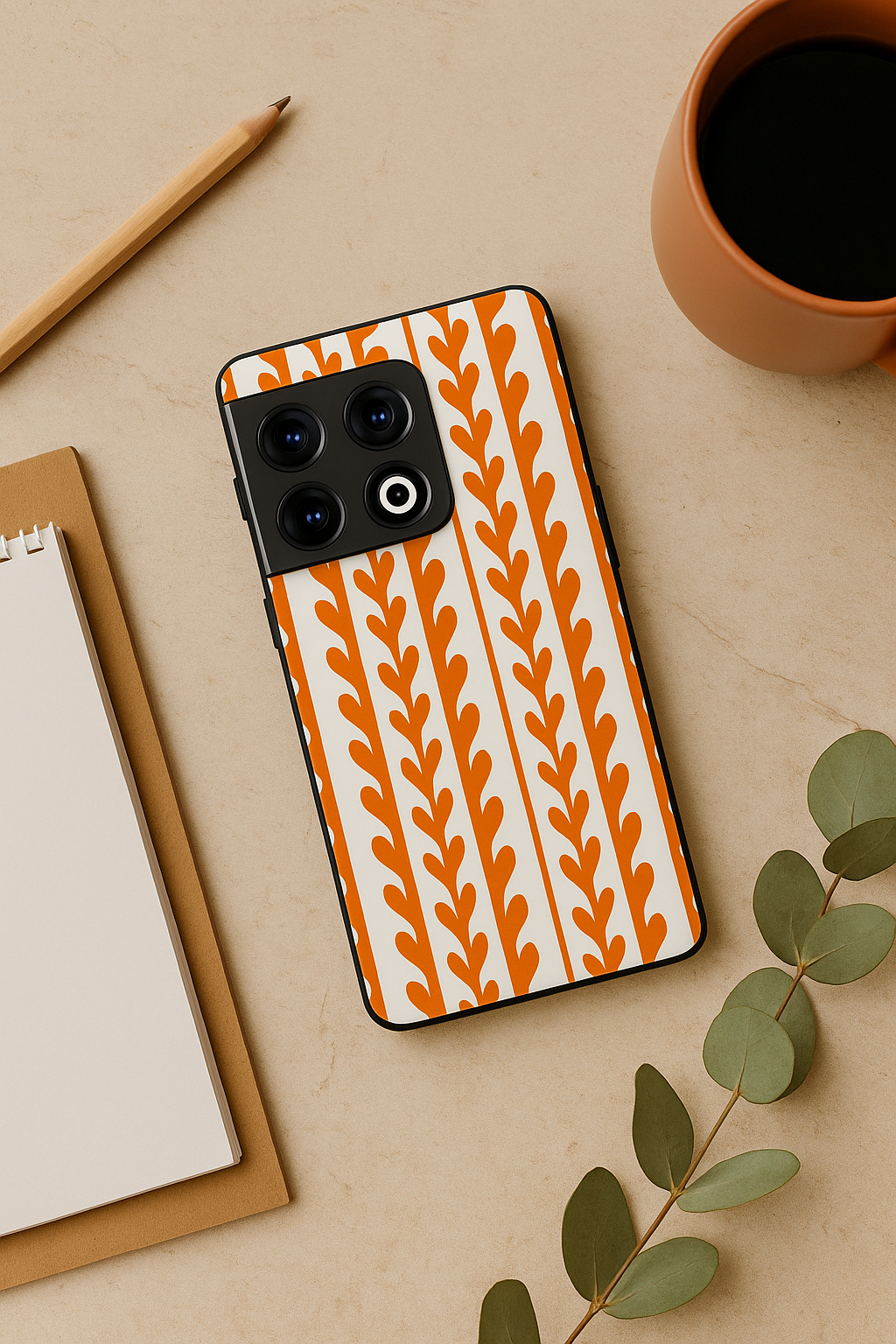 Heartvine Premium Glass Back Cover For One Plus 13, 12, 11, 10, Nord Series