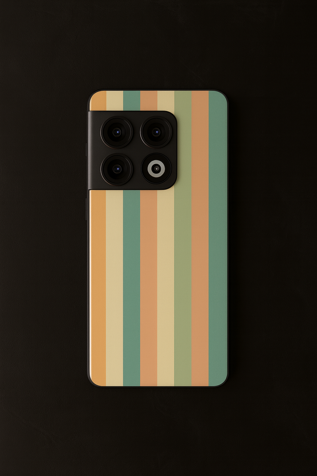 Abstract Strips Premium Glass Back Cover For One Plus 13, 12, 11, 10, Nord Series