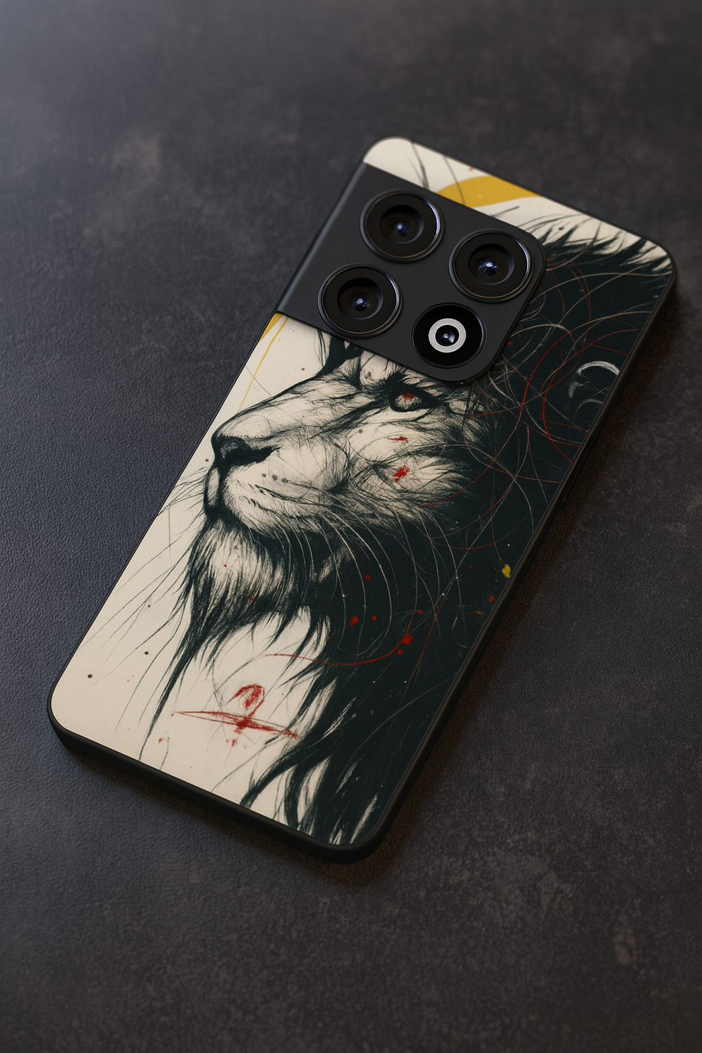 Roar Within Premium Glass Back Cover For One Plus 13, 12, 11, 10, Nord Series
