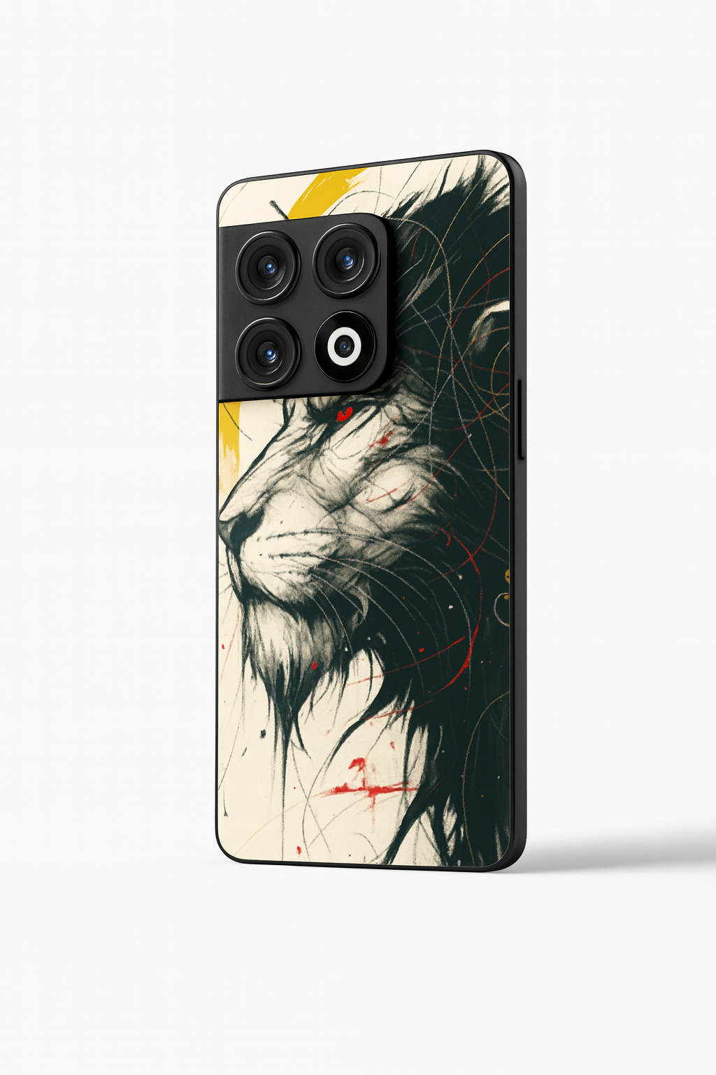 Roar Within Premium Glass Back Cover For One Plus 13, 12, 11, 10, Nord Series