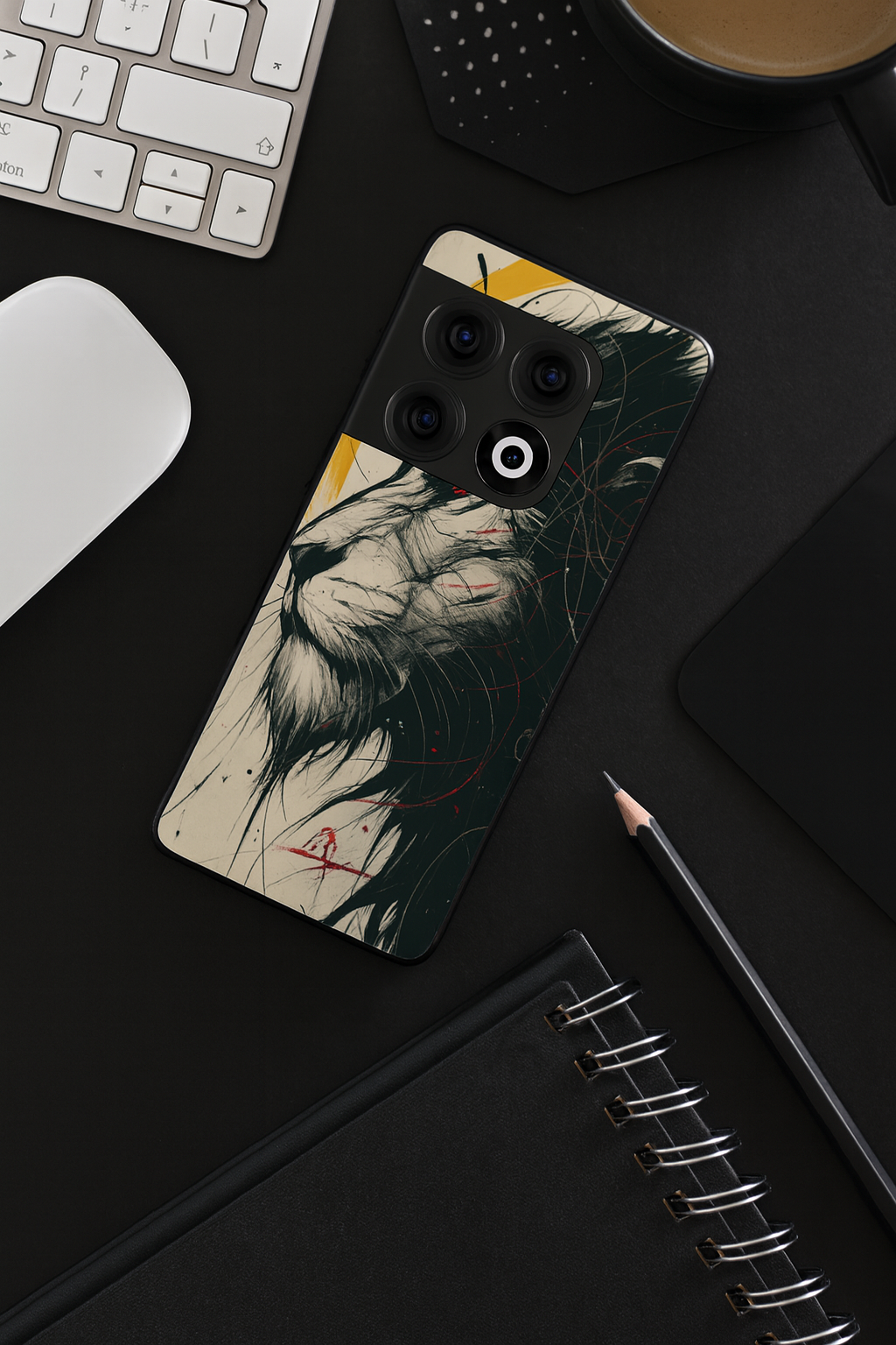 Roar Within Premium Glass Back Cover For One Plus 13, 12, 11, 10, Nord Series
