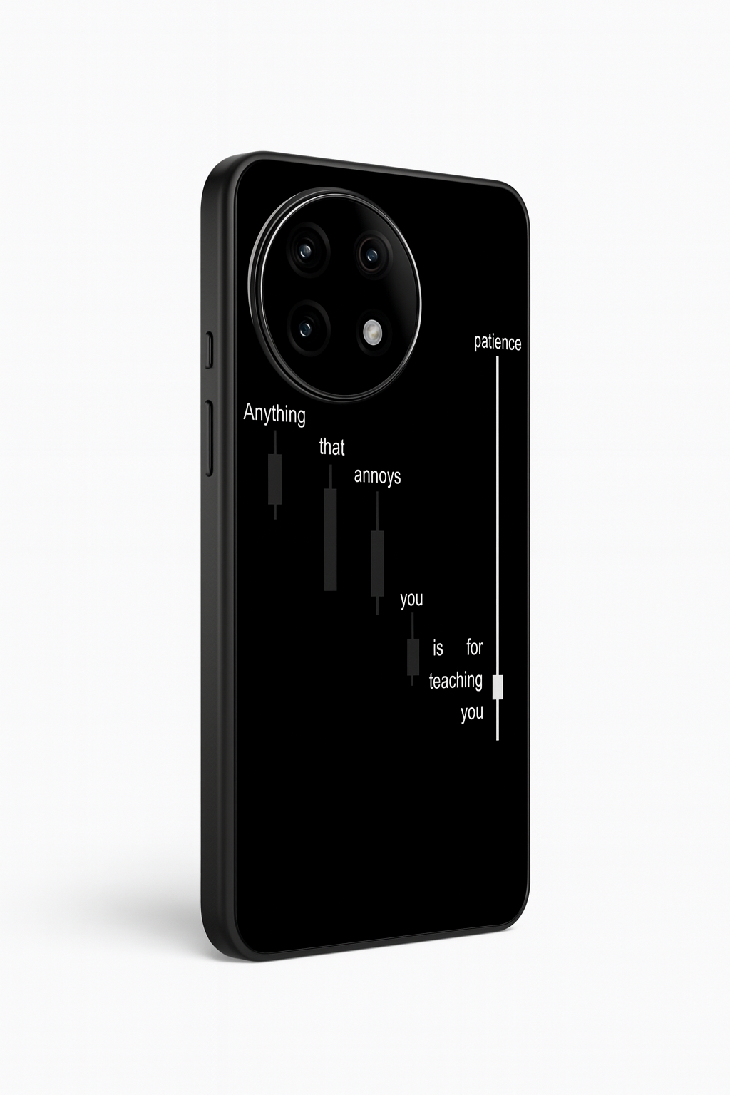 Candle Wisdom Premium Glass Back Cover For One Plus 13, 12, 11, 10, Nord Series