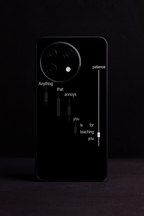 Candle Wisdom Premium Glass Back Cover For One Plus 13, 12, 11, 10, Nord Series