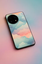 Cloud Of Dreams Premium Glass Back Cover For One Plus 13, 12, 11, 10, Nord Series