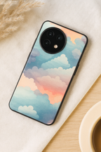 Cloud Of Dreams Premium Glass Back Cover For One Plus 13, 12, 11, 10, Nord Series