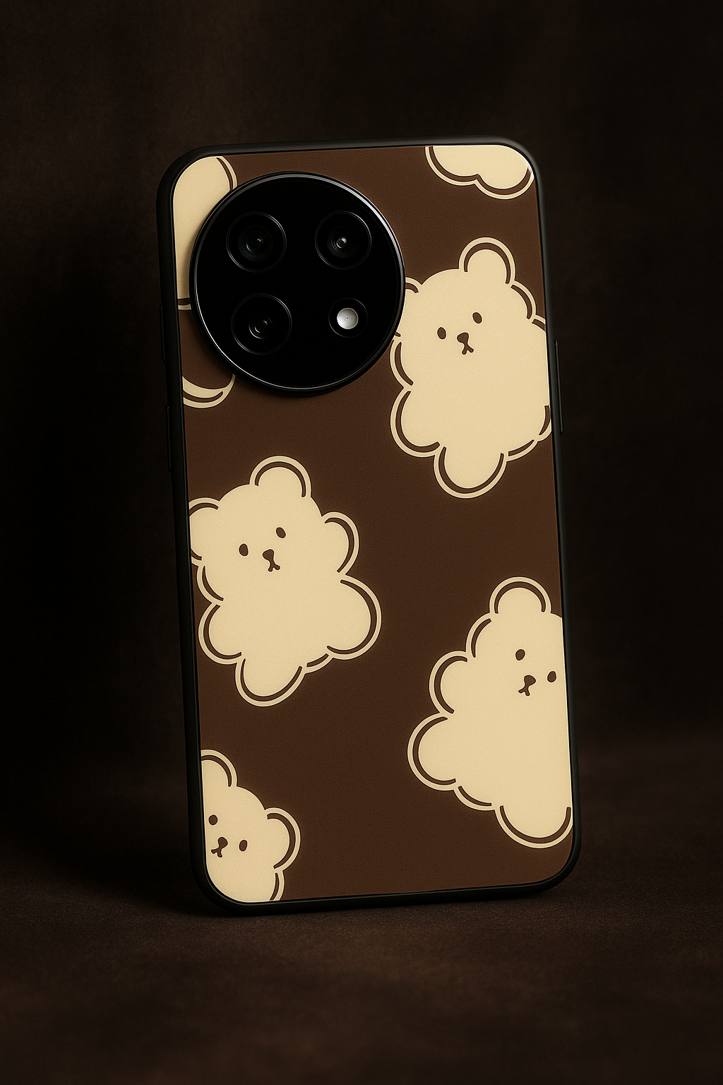 Teddy Overload Premium Glass Back Cover For One Plus 13, 12, 11, 10, Nord Series