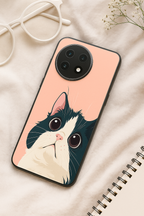 Dreamy Cat Premium Glass Back Cover For One Plus 13, 12, 11, 10, Nord Series