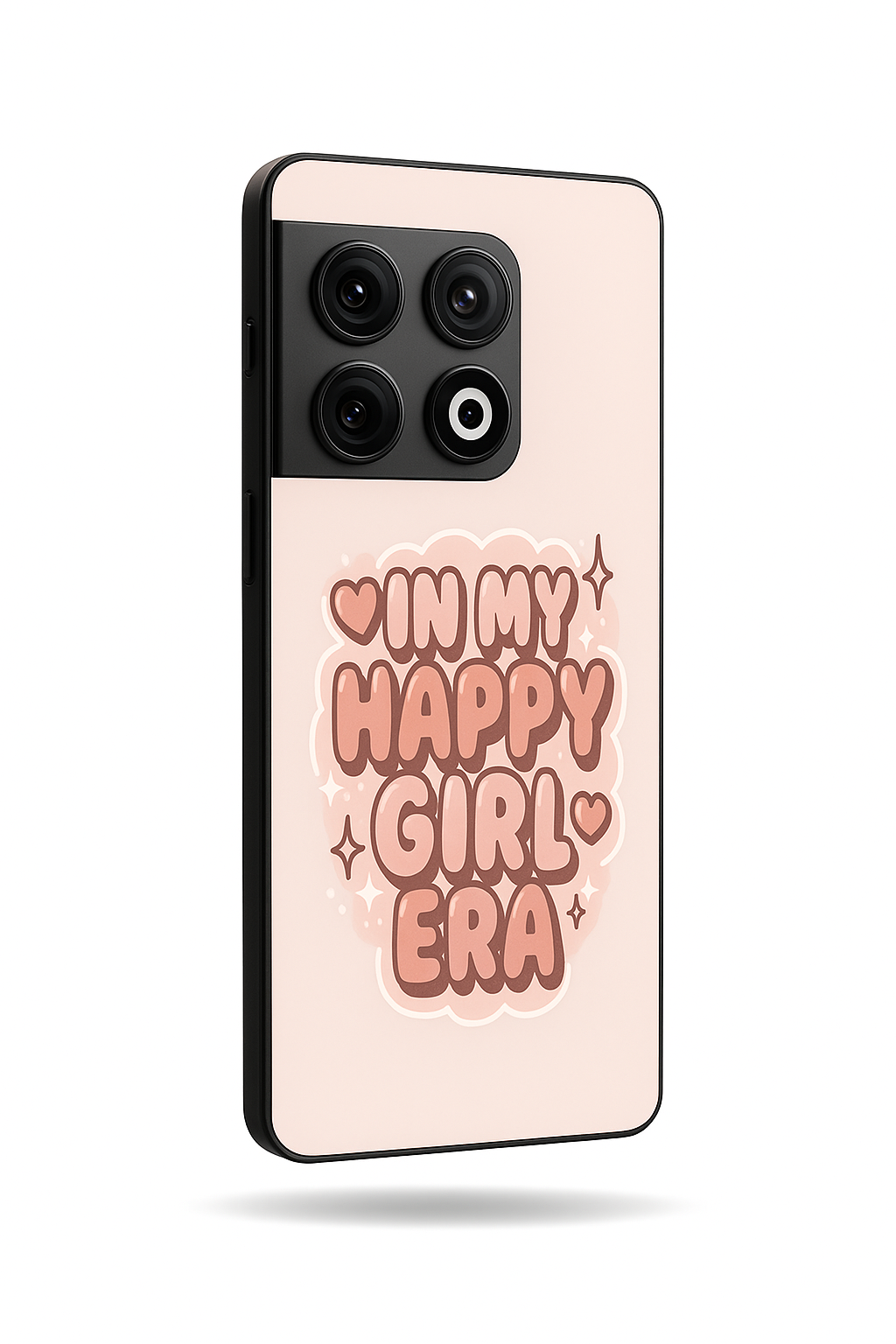 Happy Girl Era Premium Glass Back Cover For One Plus 13, 12, 11, 10, Nord Series
