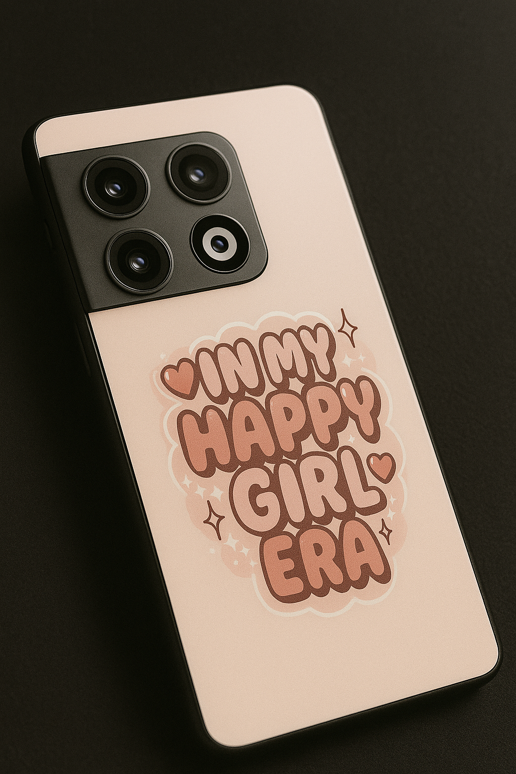 Happy Girl Era Premium Glass Back Cover For One Plus 13, 12, 11, 10, Nord Series