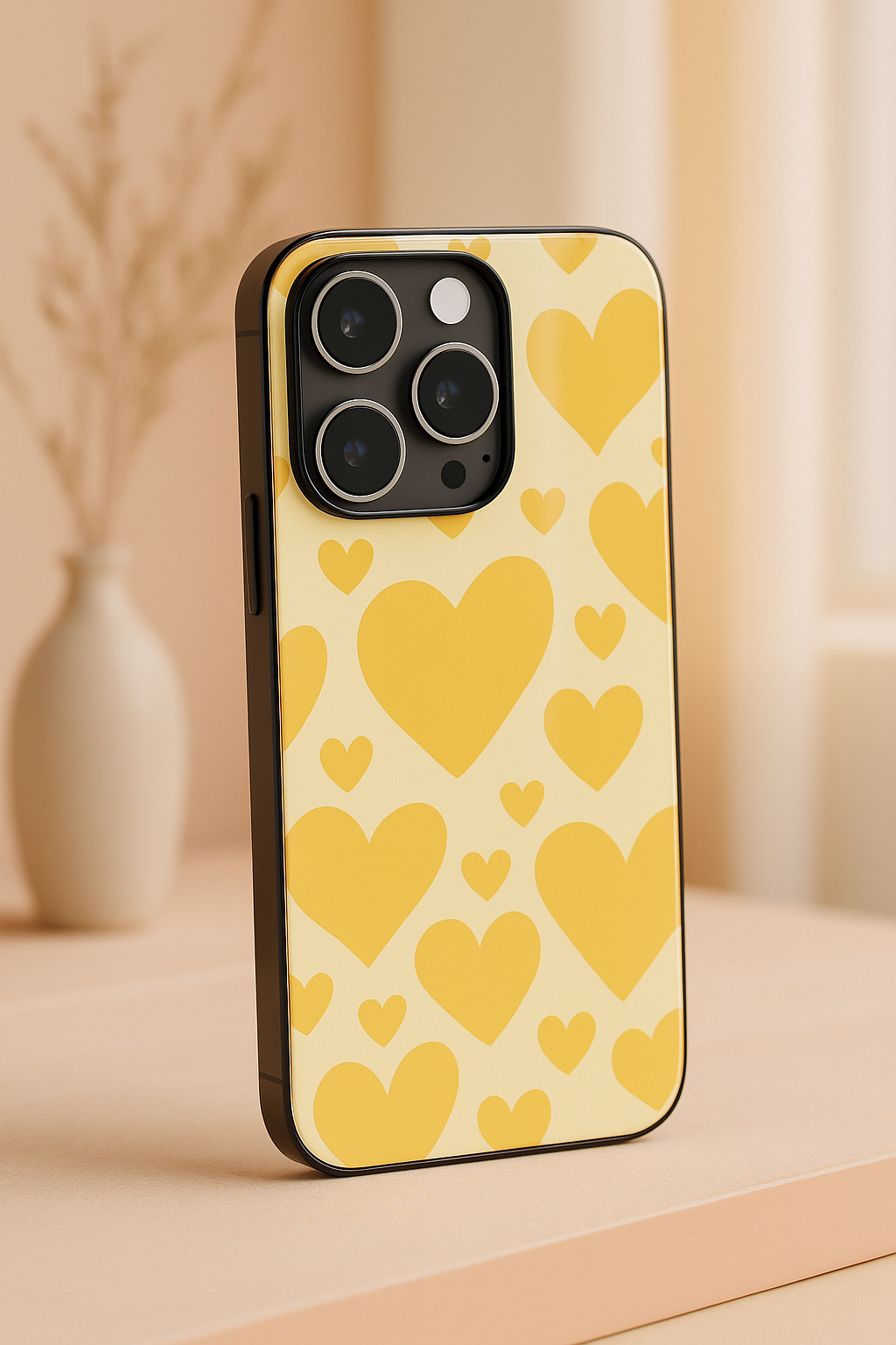 Sunshine Crush Printed Glass Back iPhone Covers (11–16) Series | Cute Designs