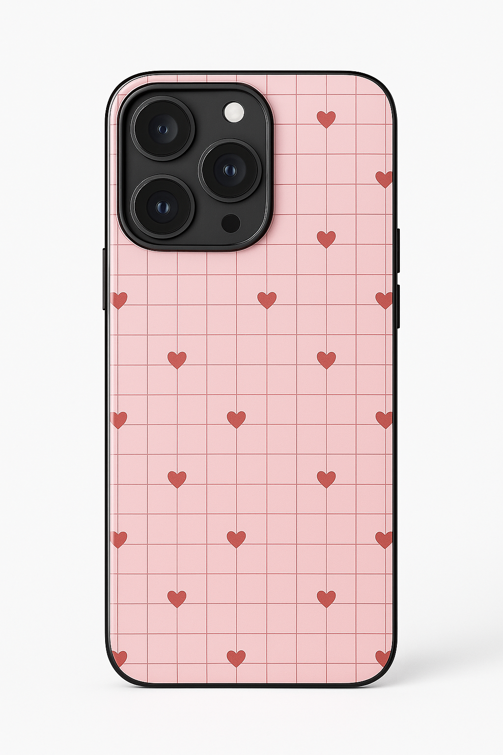 HeartGrid iPhone Covers (11–16) Series | Cute Design