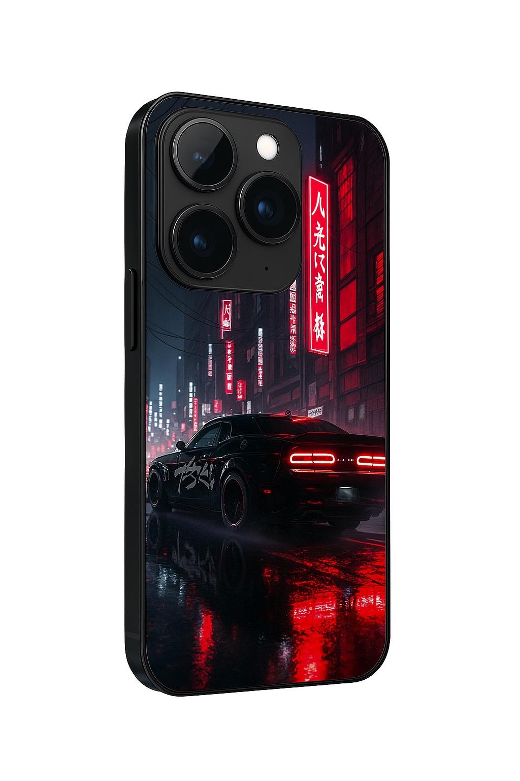 Bold and Classy Cyber Streets Case iPhone Covers (11–16) Series