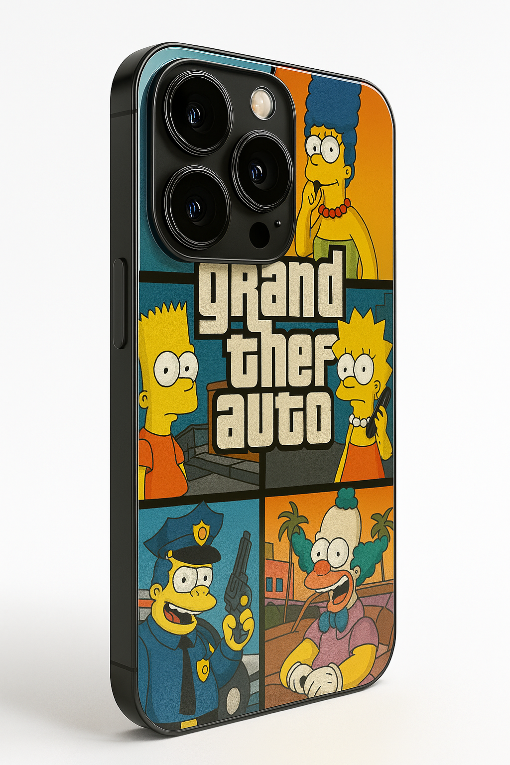 Bold and Classy Yellow Mayhem iPhone Covers (11–16) Series