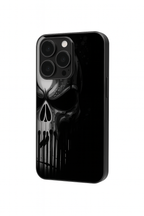 Bold and Classy Dark Punisher Case iPhone Covers (11–16) Series