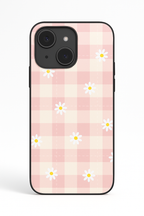 Floral Picnic Printed Glass Back iPhone Covers (11–16) Series | Aesthetic Designs