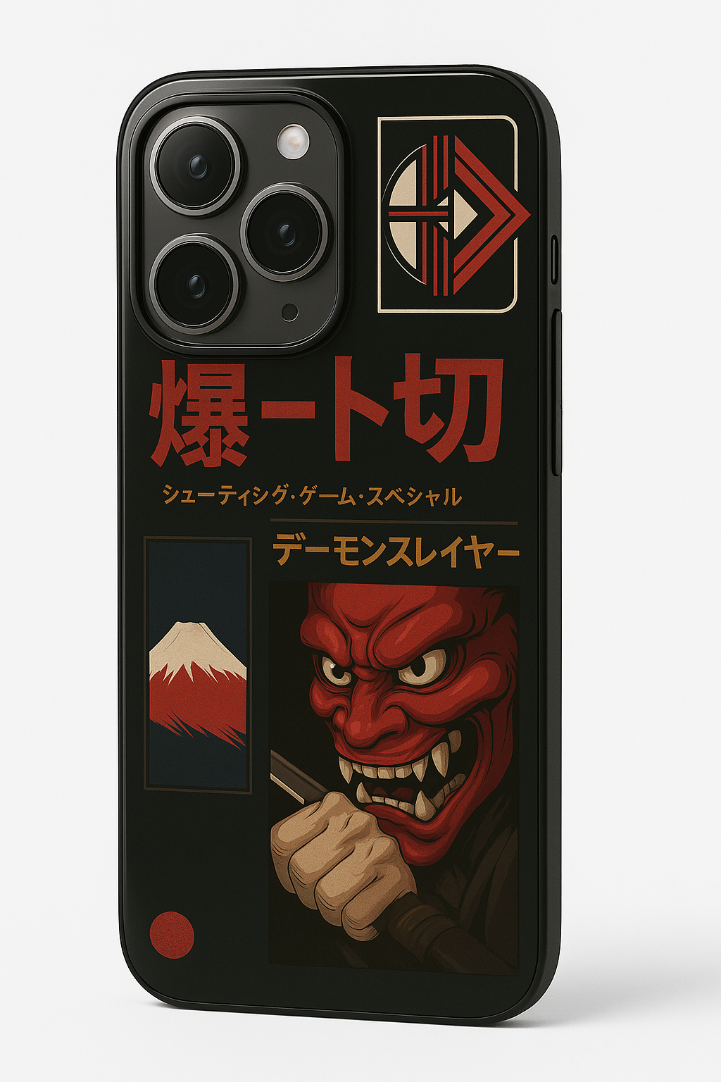 Bold and Classy Demon Slayer Vibe Case iPhone Covers (11–16) Series