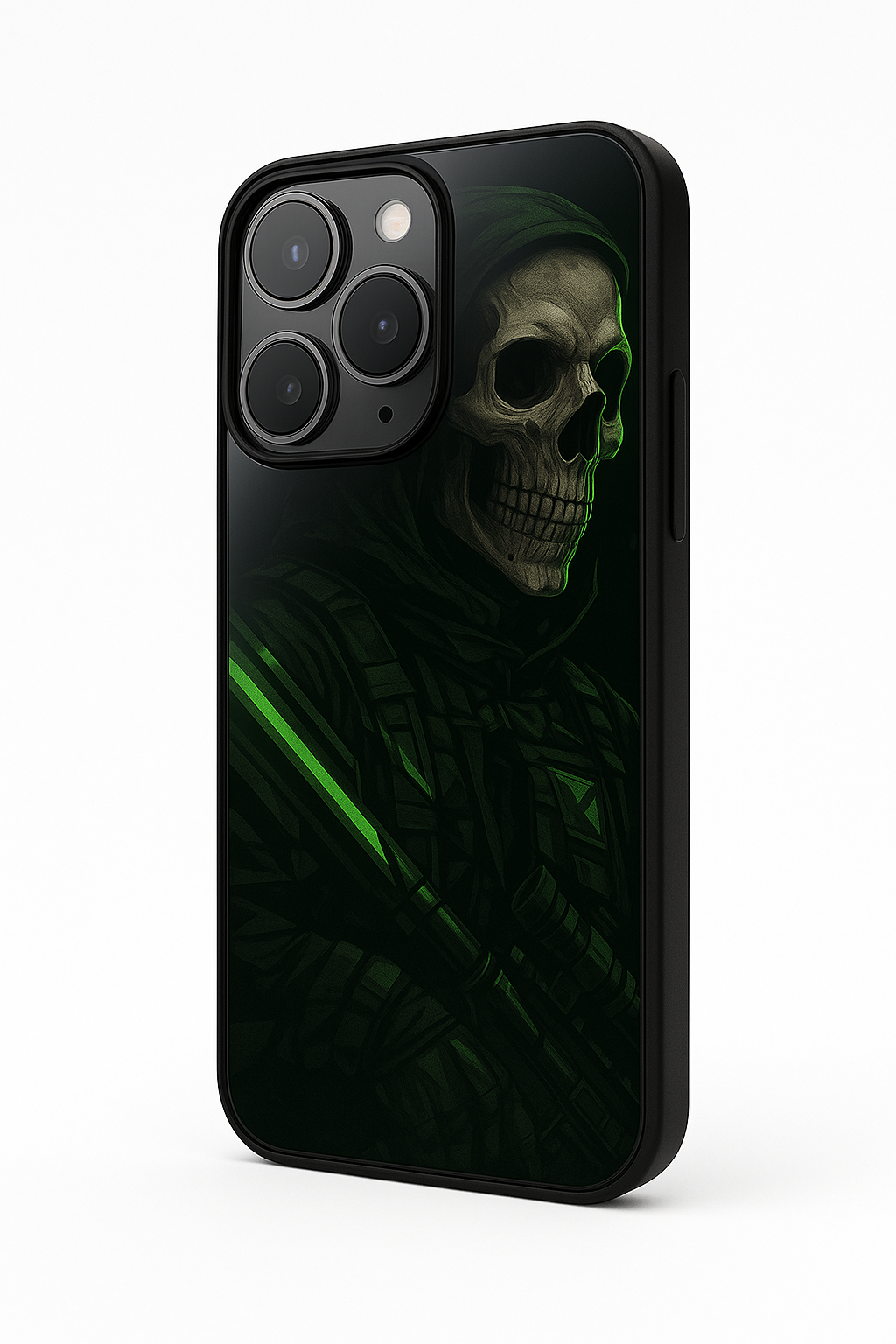 Bold and Classy Neon Reaper Case iPhone Covers (11–16) Series