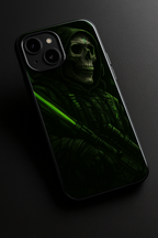 Bold and Classy Neon Reaper Case iPhone Covers (11–16) Series