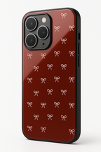 Velvet Bow iPhone Covers (11–16) Series | Cute Design