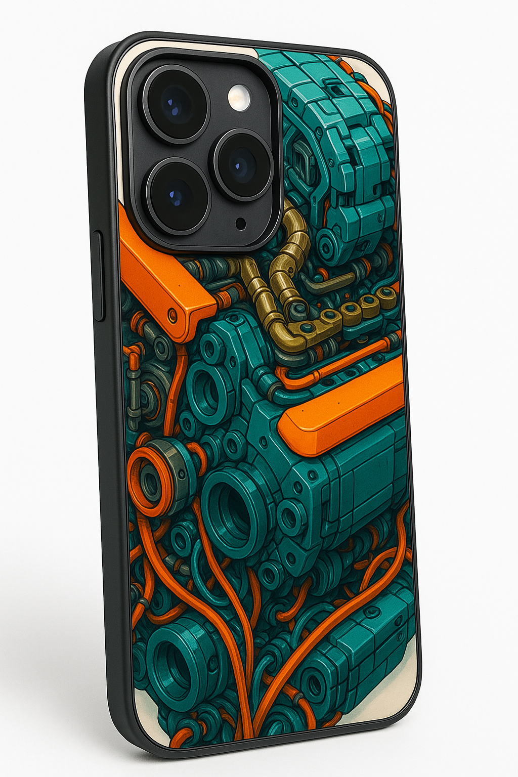 Bold and Classy Engine Rage Case iPhone Covers (11–16) Serie