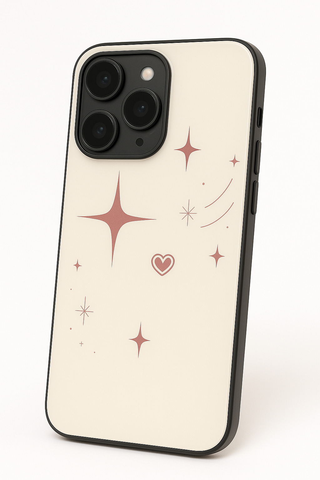 Starry Bliss Printed Glass Back iPhone Covers (11–16) Series | Aesthetic Designs