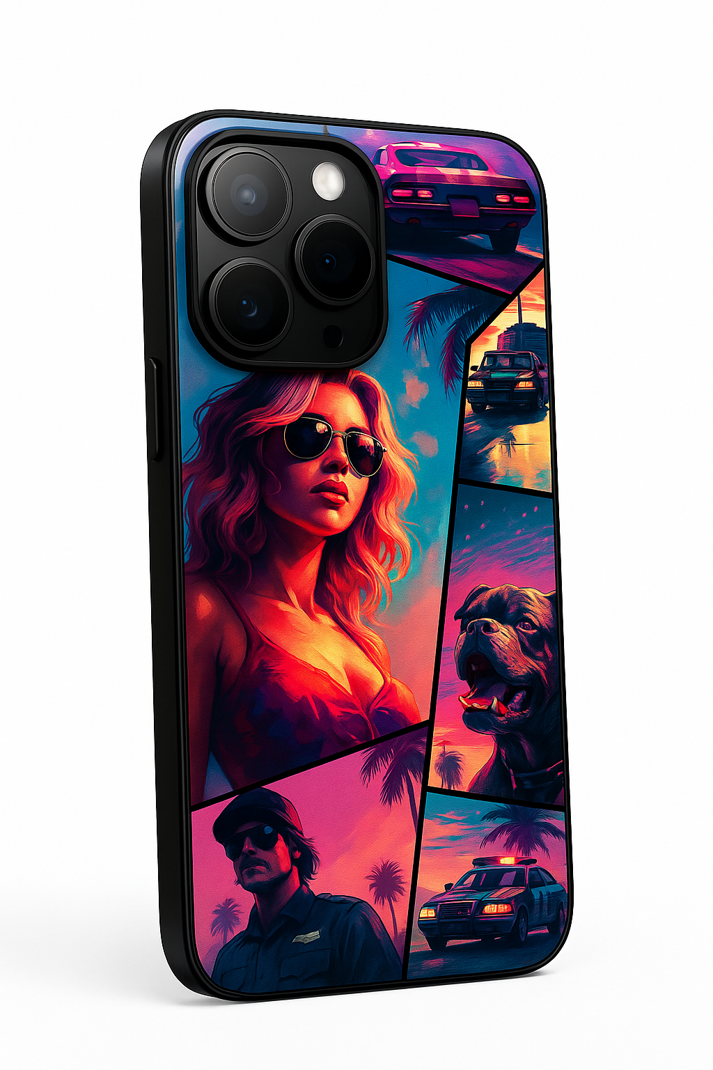 Bold and Classy City Heat Case iPhone Covers (11–16) Series