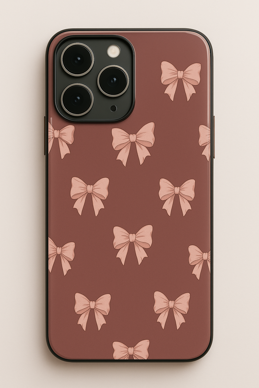 Girly Grace Printed Glass Back iPhone Covers (11–16) Series | Cute Designs