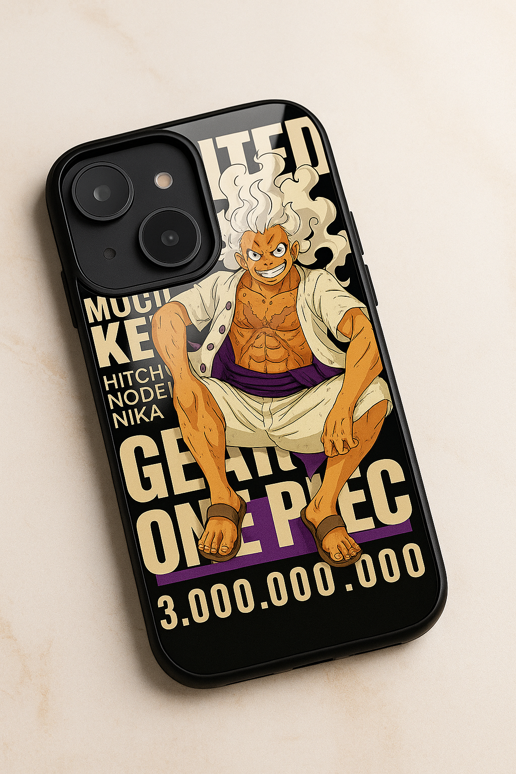 Bold and Classy Freedom Luffy iPhone Covers (11–16) Series