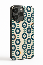 Daisy Retro Pop Printed Glass Back iPhone Covers (11–16) Series | Aesthetic Designs