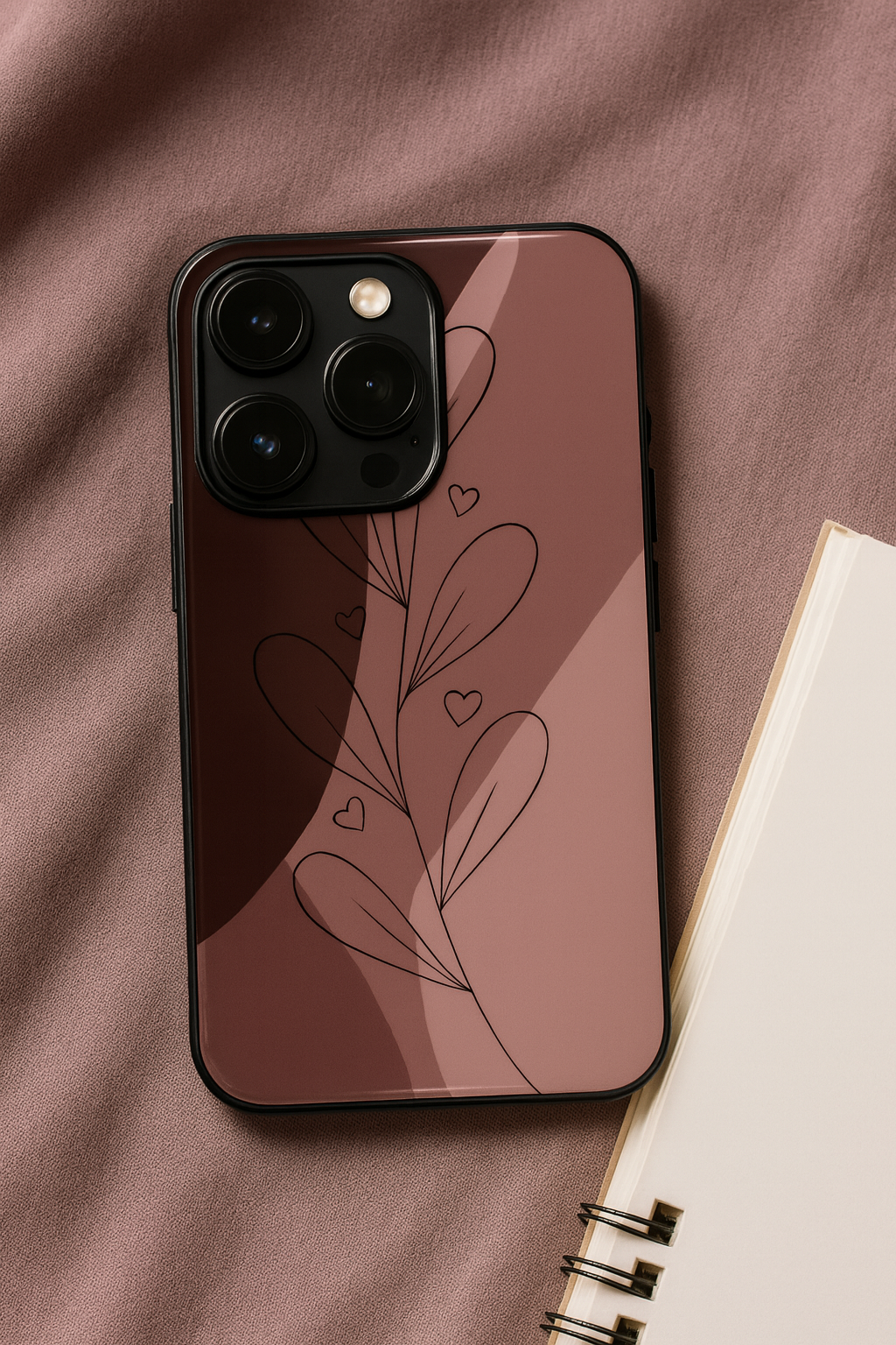 Blushing Petals iPhone Covers (11–16) Series |  Aesthetic Design