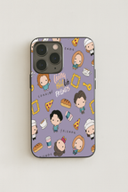 Mini FRIENDS Case iPhone Covers (11–16) Series