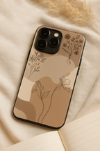 Earthy Petals  iPhone Covers (11–16) Series |  Aesthetic Design
