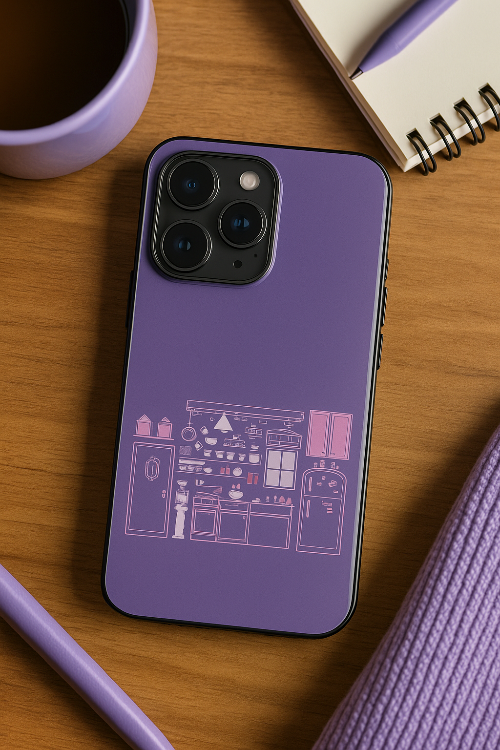 Purple Door Dreams Case iPhone Covers (11–16) Series