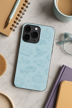 Central Perk Sketch Case iPhone Covers (11–16) Series