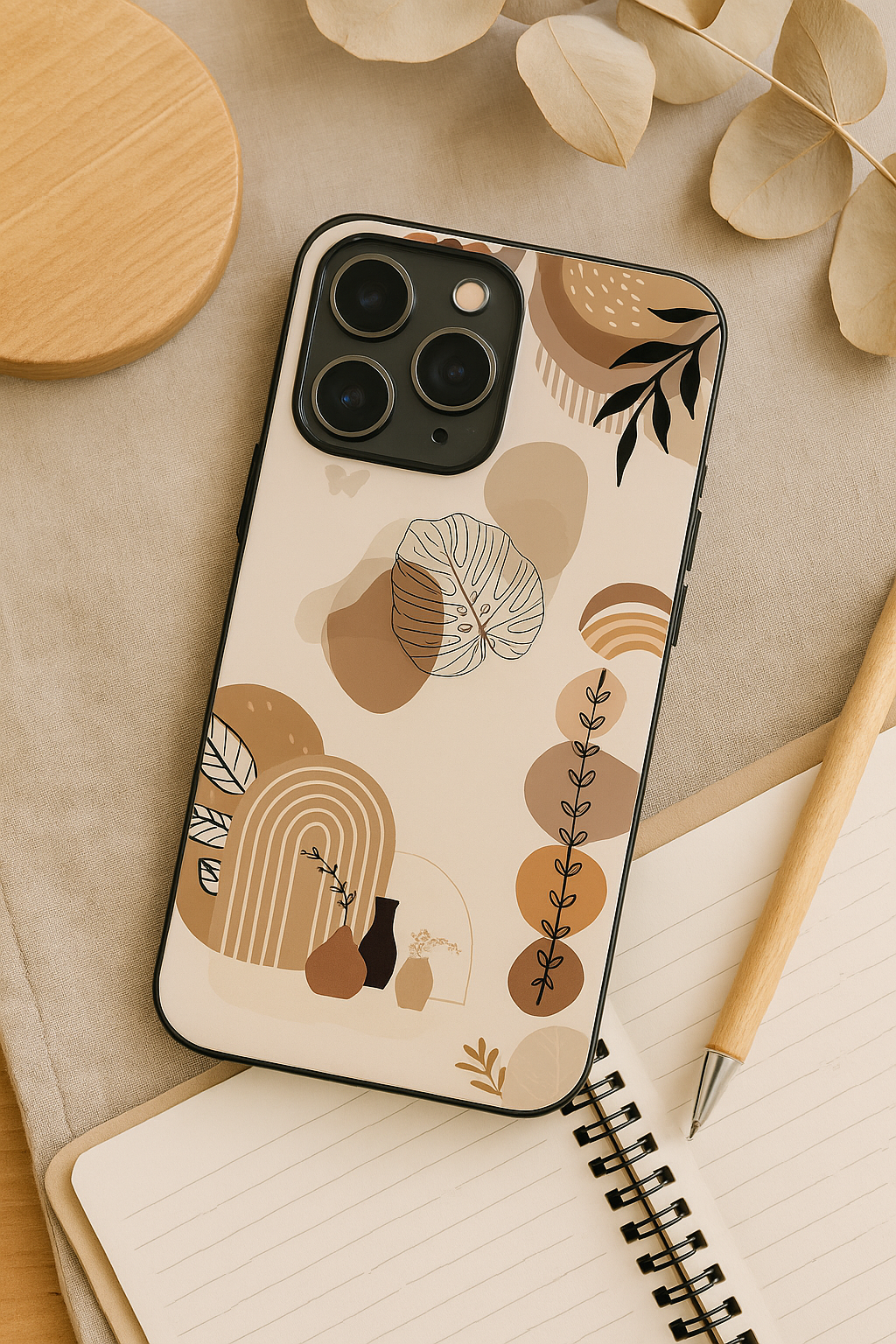 Organic Aura iPhone Covers (11–16) Series |  Aesthetic Design