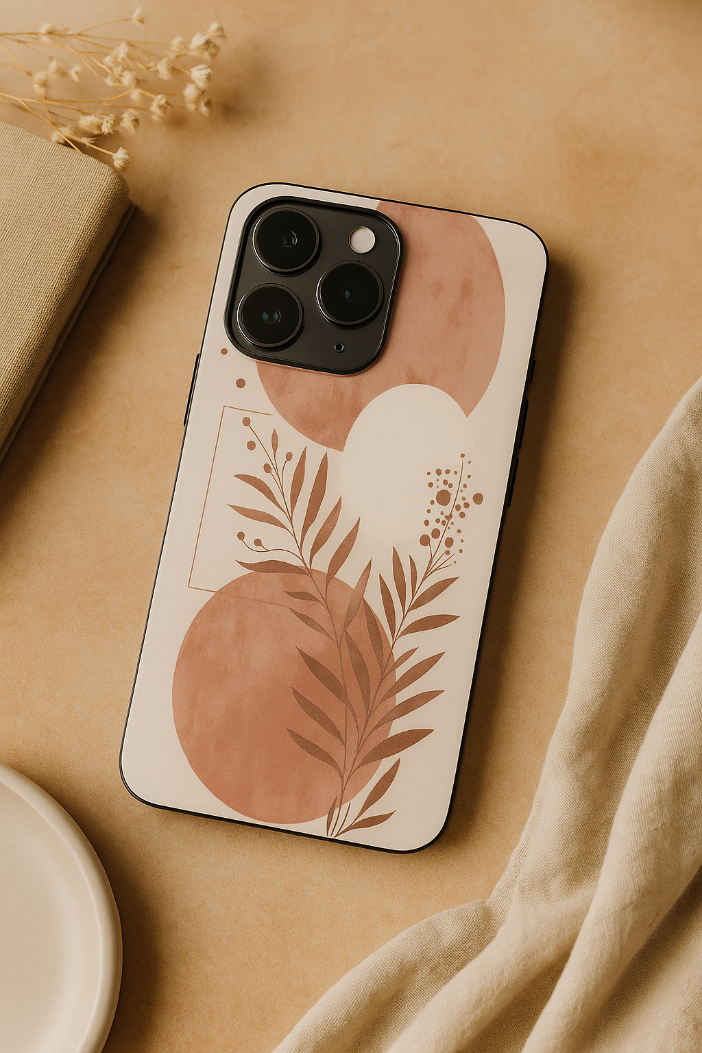Blush Harmon iPhone Covers (11–16) Series |  Aesthetic Design