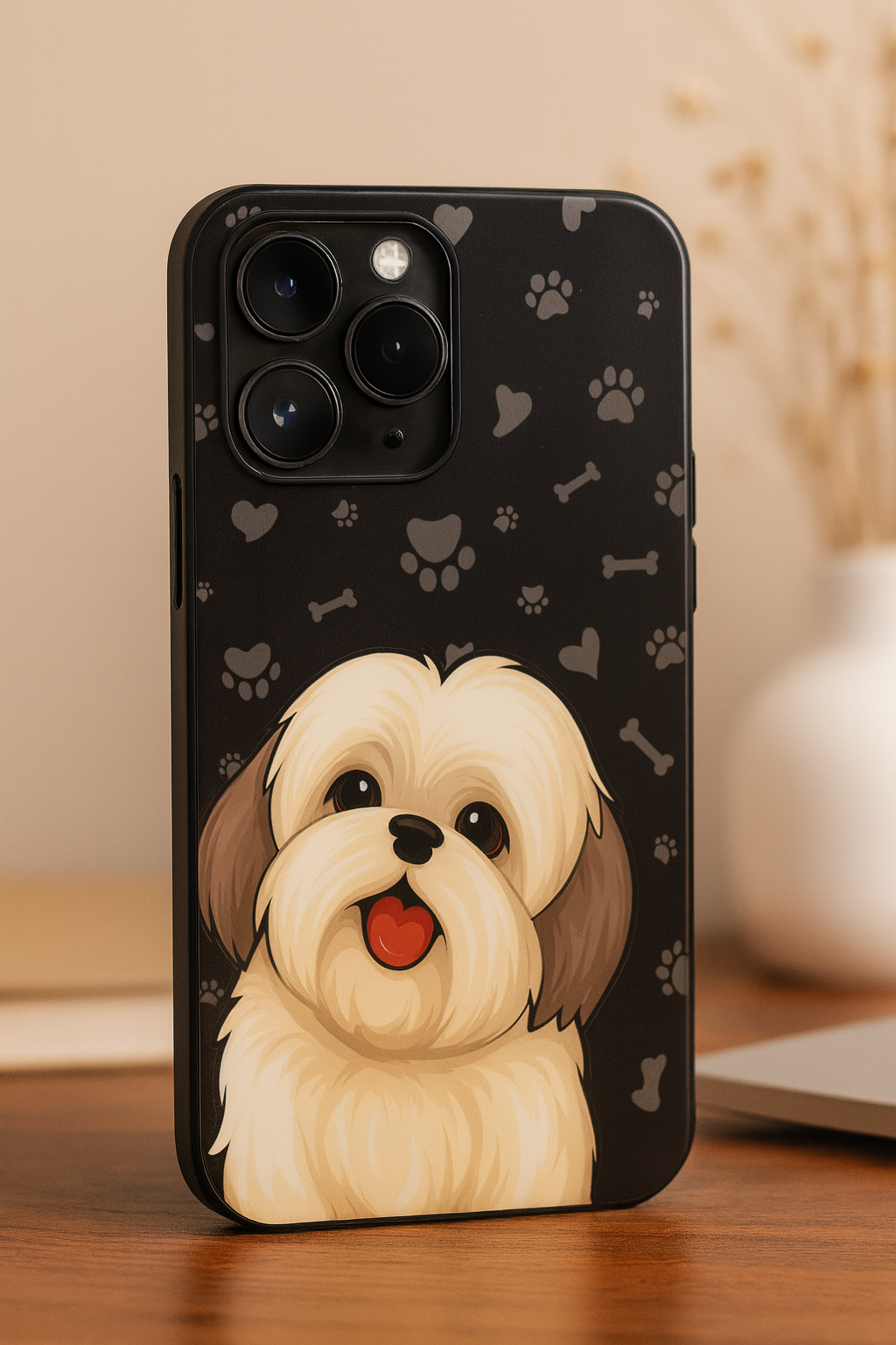 Fluffy Love iPhone Covers (11–16) Series | Cute Design