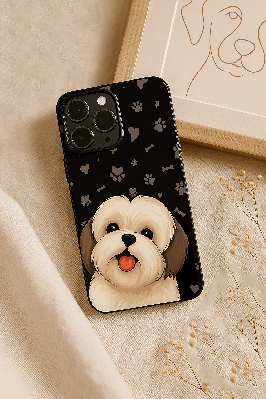 Fluffy Love iPhone Covers (11–16) Series | Cute Design