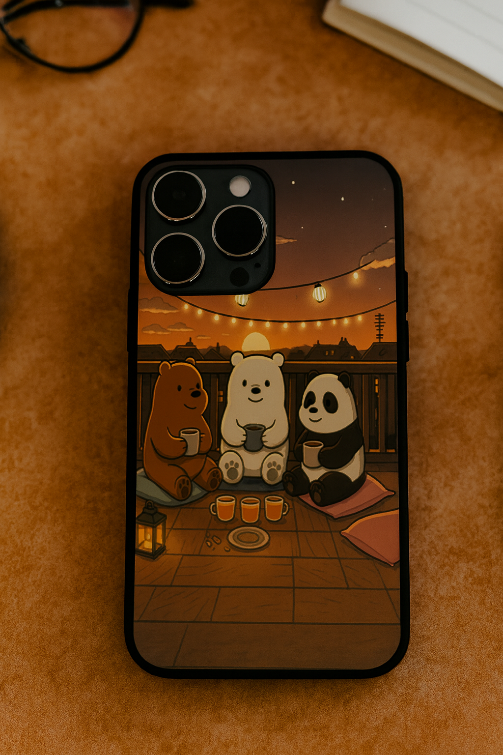 Tea Time Trio iPhone Covers (11–16) Series | Cute Design