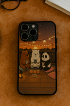 Tea Time Trio iPhone Covers (11–16) Series | Cute Design