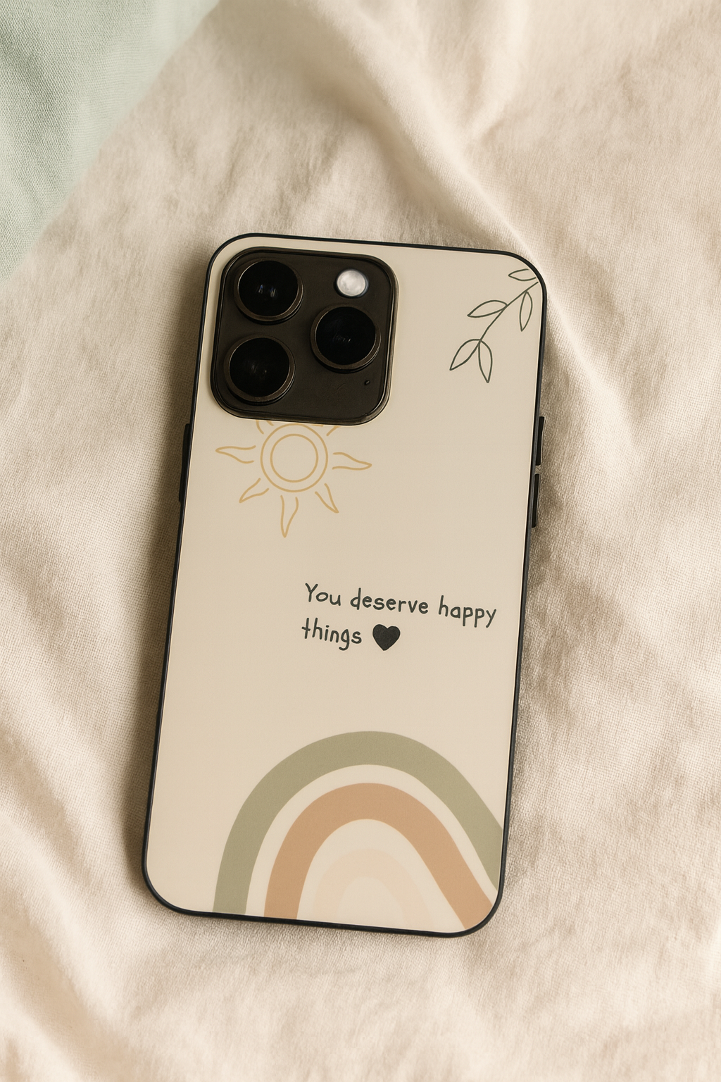 Happy Things iPhone Covers (11–16) Series | Cute Design