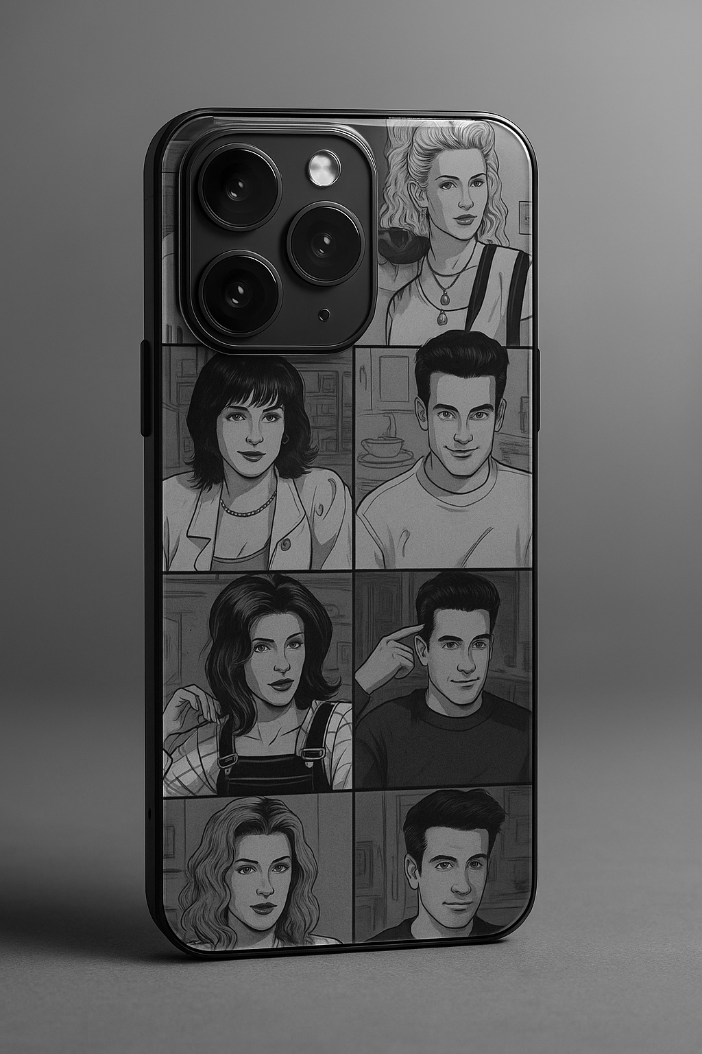 Black & Frame iPhone Covers (11–16) Series