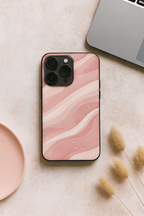 Rosé Waves iPhone Covers (11–16) Series | Aesthetic Design