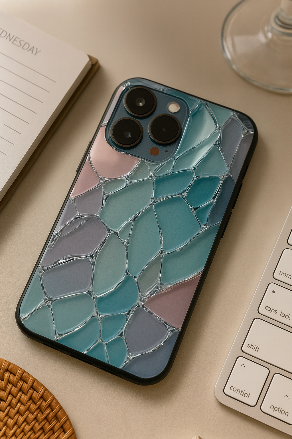 Ocean Glaze iPhone Covers (11–16) Series | Aesthetic Design