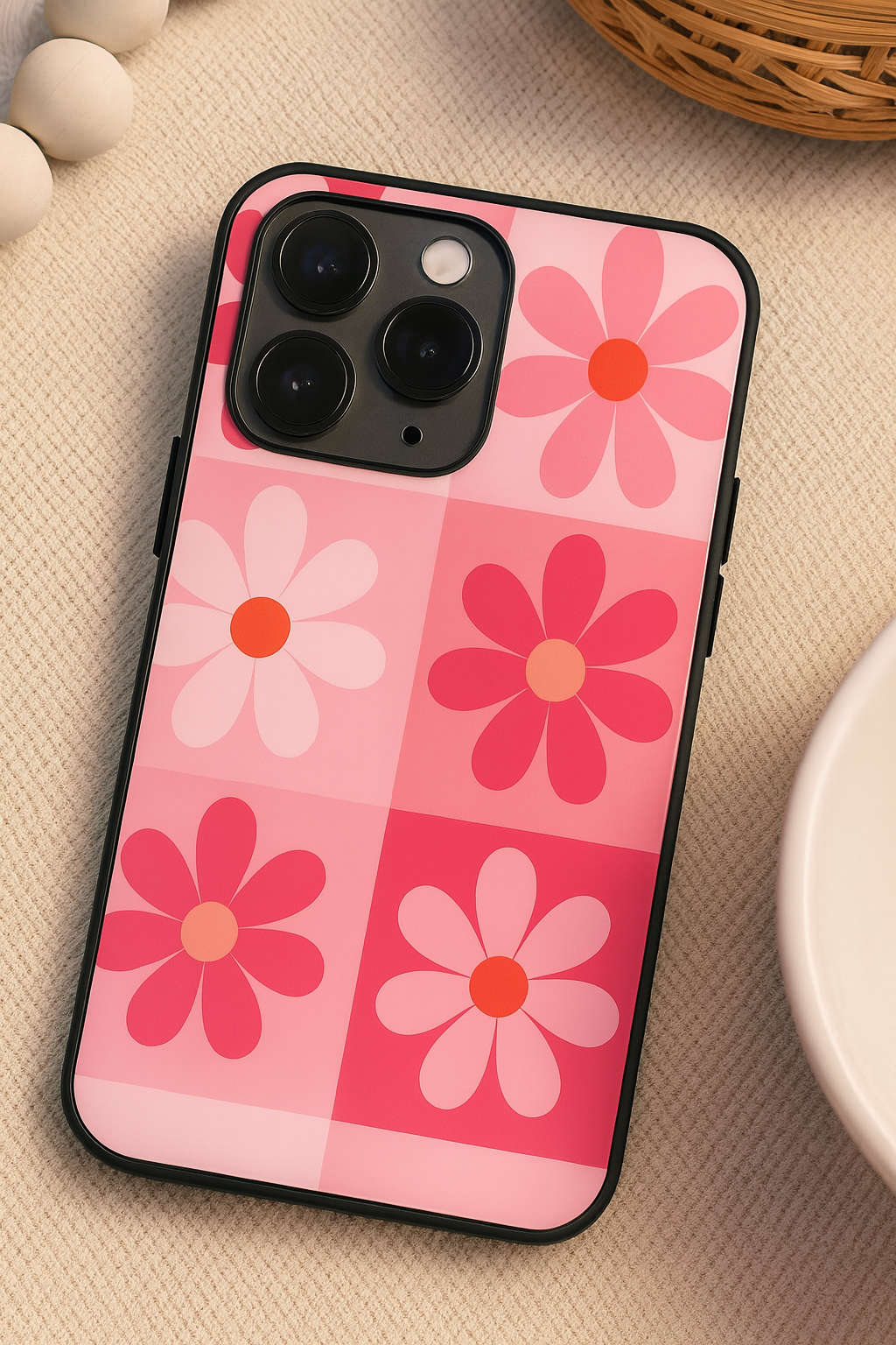 Floral Funk iPhone Covers (11–16) Series | Cute Design