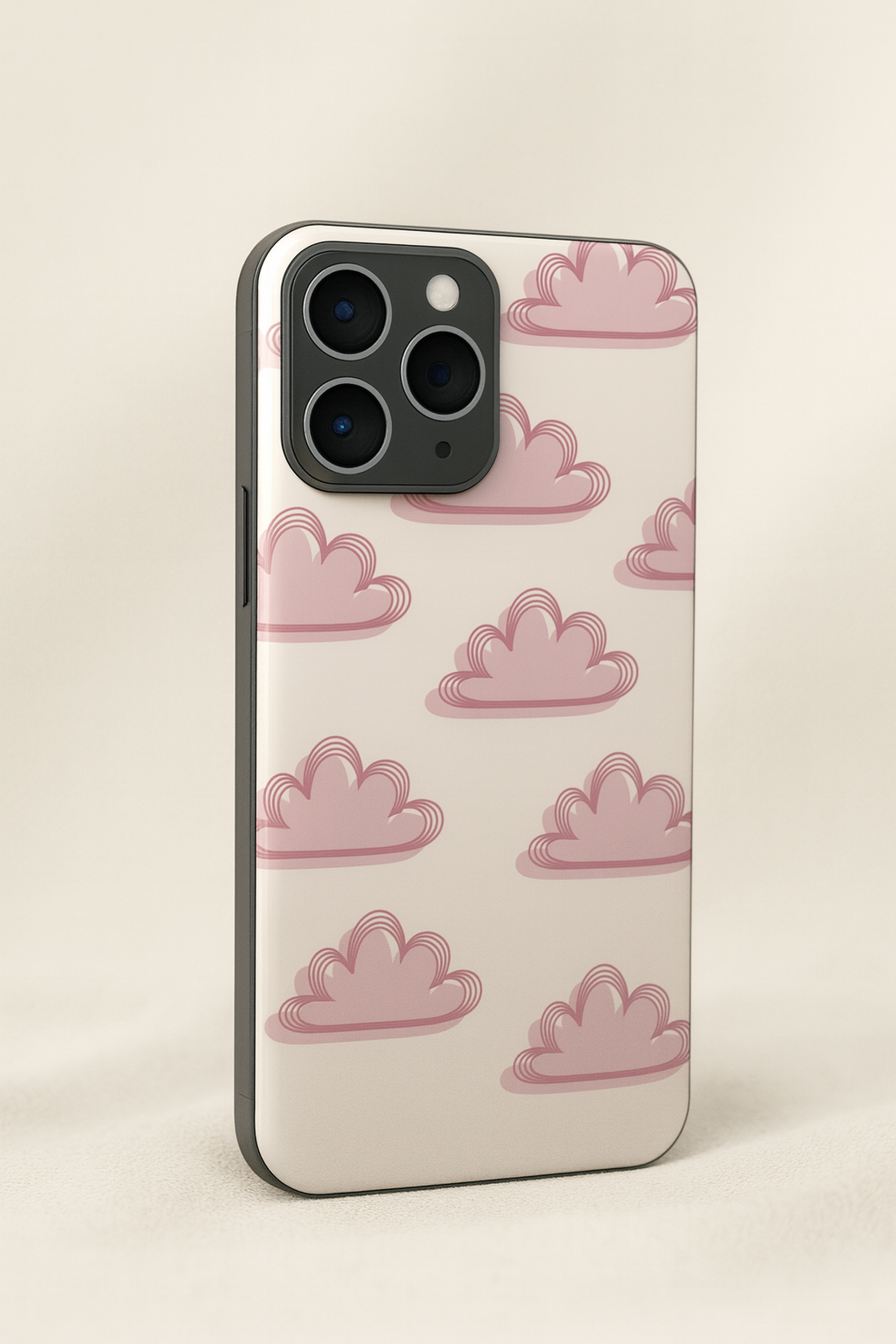 Pink Skies iPhone Covers (11–16) Series | Cute Design