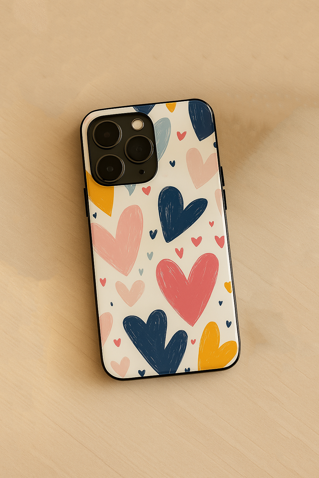 Painted Love iPhone Covers (11–16) Series | Cute Design