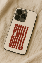 Stay Chill iPhone Covers (11–16) Series | Aesthetic Design