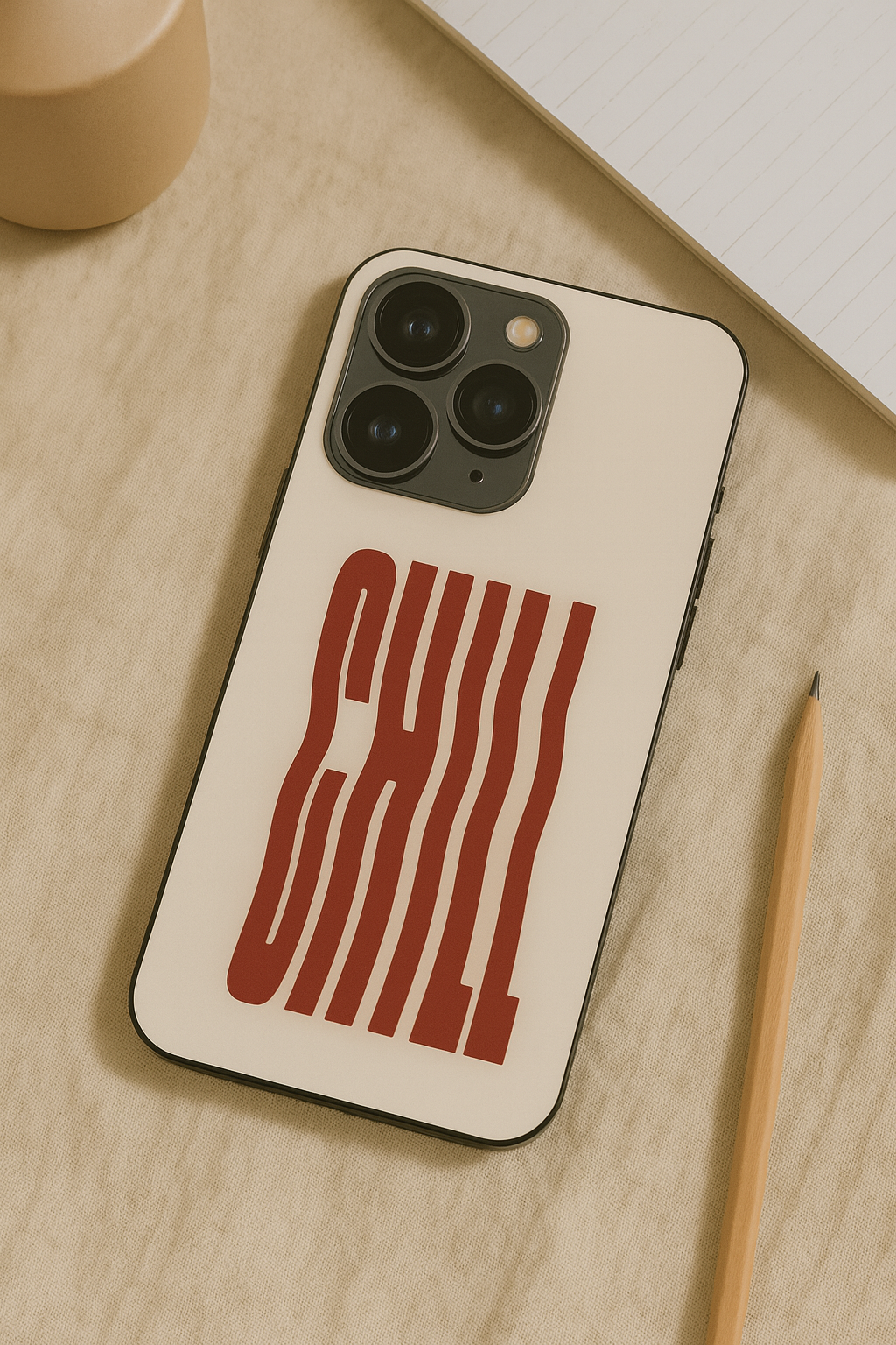 Stay Chill iPhone Covers (11–16) Series | Aesthetic Design